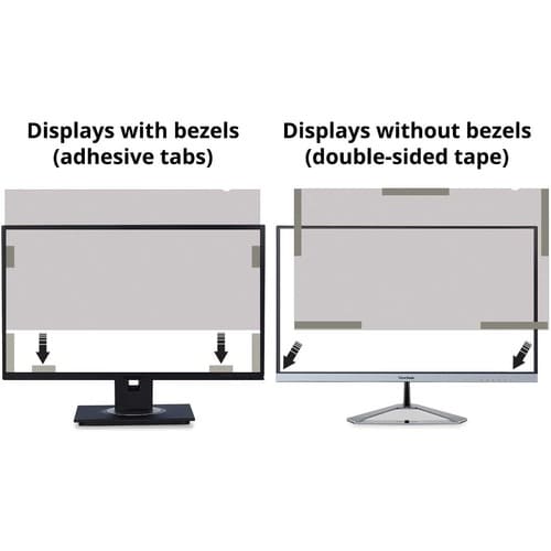 Filtre de confidentialité ViewSonic - Pour écran large 28"