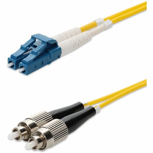 AddOn 3m LC to FC Yellow OS2 Duplex OFNR (Riser