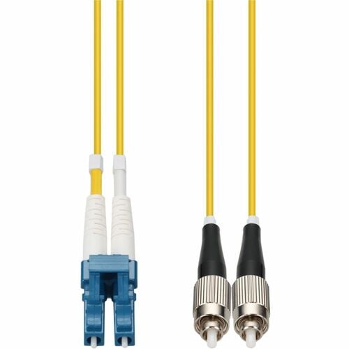 AddOn 3m LC to FC Yellow OS2 Duplex OFNR (Riser