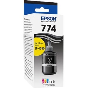 Bouteille d'encre noire haute capacité Epson T774 (T774120) - Inkj