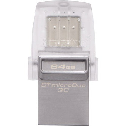 64GB DT MICRODUO 3C USB 3.0/3.1+TYPE-C FLASH DRIVE