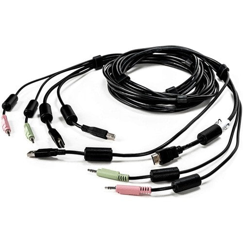 10FT CABLE ASSY 1-HDMI/1-USB/2-AUDIO