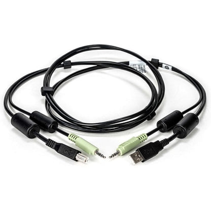 6FT CABLE ASSY 1-USB/1-AUDIO