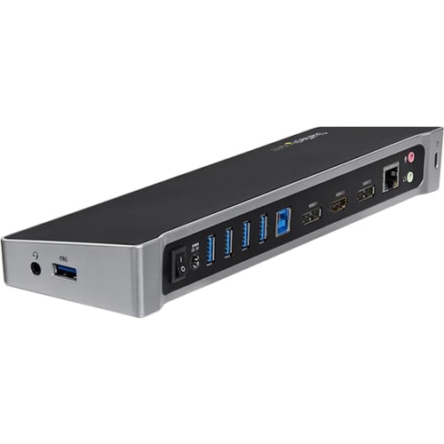 Estación de acoplamiento USB 3.0 para tres monitores de StarTech.com