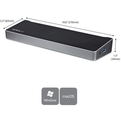 Estación de acoplamiento USB 3.0 para tres monitores de StarTech.com