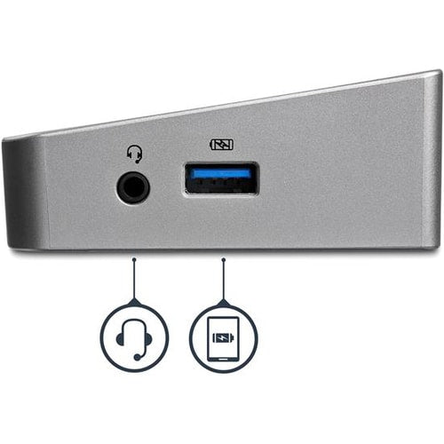 Estación de acoplamiento USB 3.0 para tres monitores de StarTech.com