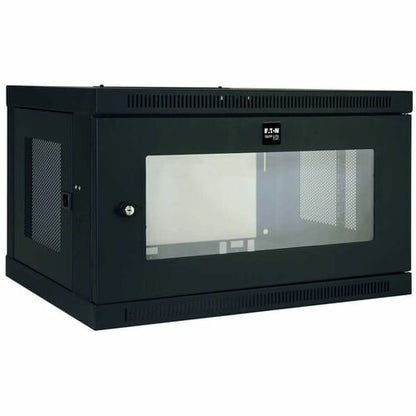 ARMOIRE RACK MURAL 6U AVEC PORTE AVANT EN PLEXIGLAS
