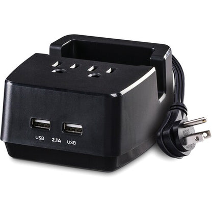 Cyber Power CyberPower USB Chargers - 2 x USB, 2 x AC Power - 5 ft (1.