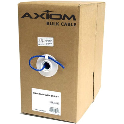 BOBINE DE CÂBLE CAT6 EN VRAC 1000 PIEDS NOIR