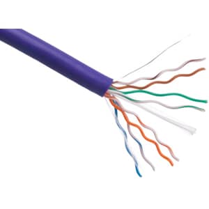 BOBINE DE CÂBLE CAT6 EN VRAC 1000 PIEDS VIOLET