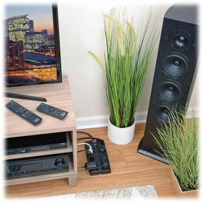 Tripp Lite Surge Protector Power Strip 8 Outlet 8 ' Cord Black 1440 J