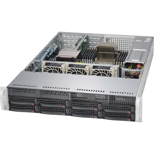 SC825TQ 2U RM BLACK 8BAY 600W PFC PROPRIETARY WIO CHASSIS