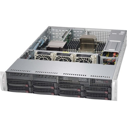 SC825TQ 2U RM BLACK 8BAY 600W PFC PROPRIETARY WIO CHASSIS