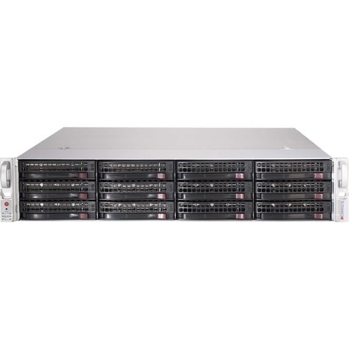 SC826B 2U 12BAY 740W RPS JBOD W/SINGLE EXPANDER