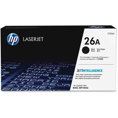 CARTUCHO DE TÓNER LASERJET NEGRO 26A