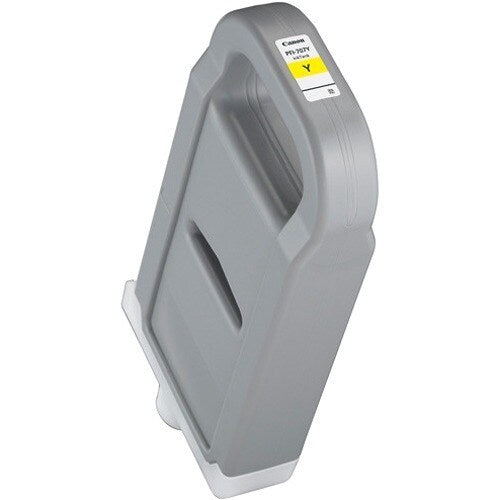 Cartouche d'encre jet d'encre d'origine Canon PFI-707Y - Pack jaune -