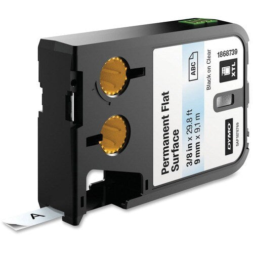 Dymo XTL Permanent Flat Surface Label Cartridge - 3/8" Width