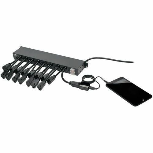Multiprise chargeur secteur Tripp Lite by Eaton 16 prises 1U, montage en rack, 12