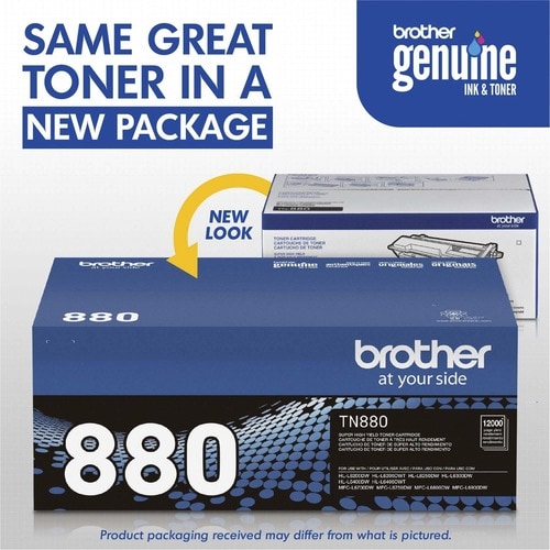 Cartouche de toner d'origine Brother TN880 - Laser - Super haute qualité