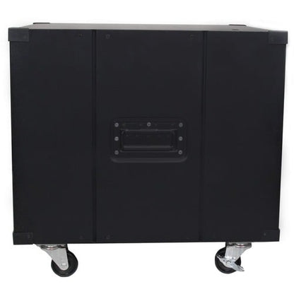 StarTech.com 4-Post 9U Mobile Open Frame Server Rack, 19" Network Roll
