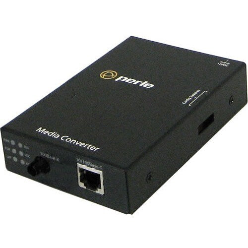Convertisseur de média Perle Systems Perle 10/100 autonome, non géré - 1 x réseau (RJ