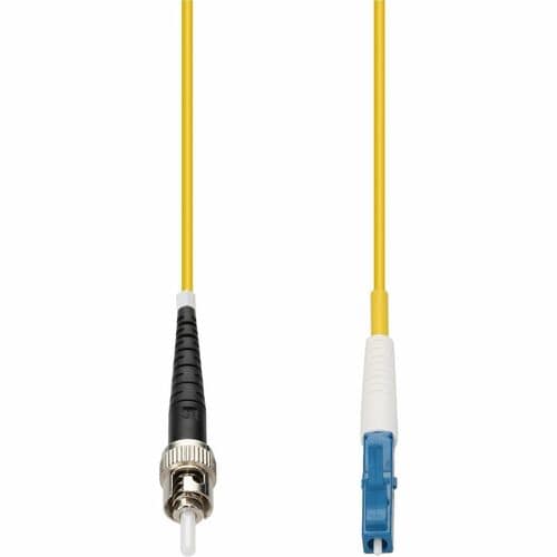 AddOn 10m Single-Mode fiber (SMF) Simplex ST/LC OS1 Yellow Patch Cable - 100% ap