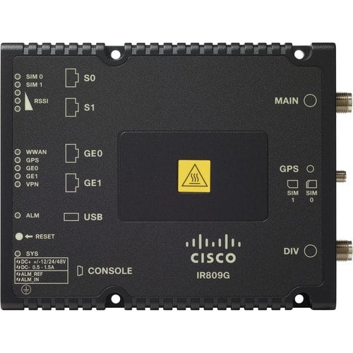 Routeur à services intégrés sans fil cellulaire Cisco 809