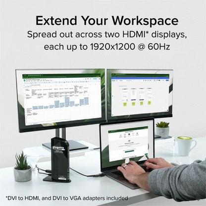 Plugable USB 3.0 Universal Laptop Docking Station