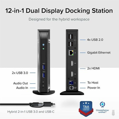 Plugable USB 3.0 Universal Laptop Docking Station