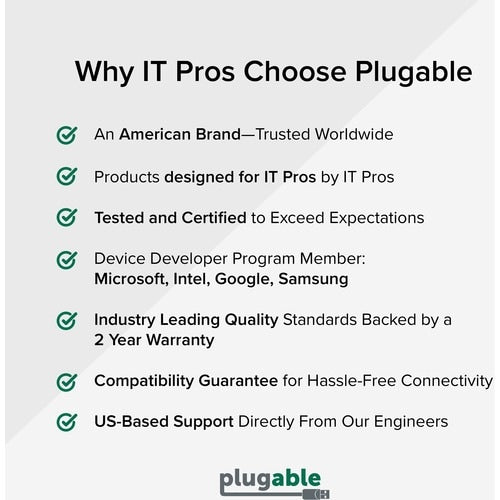 Hub USB Plugable, 10 ports - USB 3.0 5 Gbit/s avec adaptateur secteur 48 W et deux ports rabattables