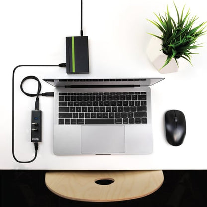 Hub USB enfichable avec Ethernet, hub alimenté par bus USB 3.0 à 3 ports