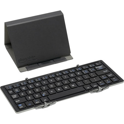 Clavier Bluetooth pliable Plugable compatible avec iPad, iPhone,