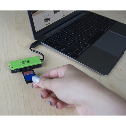PLUGABLE USBC-FLASH3 USB C SD CARD READER