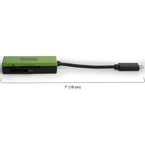 PLUGABLE USBC-FLASH3 USB C SD CARD READER
