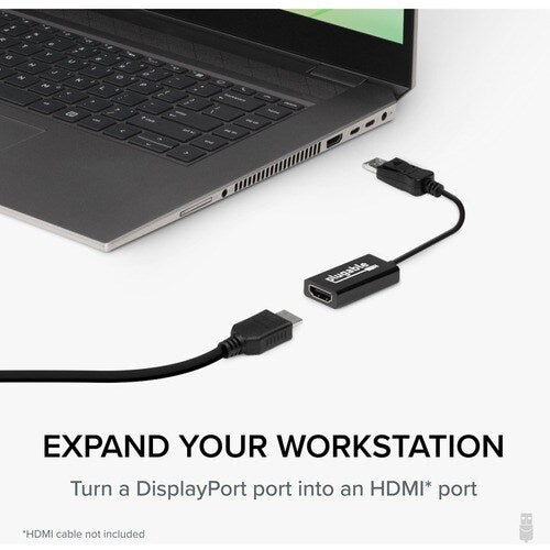 Adaptateur actif DisplayPort vers HDMI enfichable