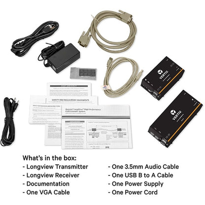 Kit d'extension KVM Vertiv Avocent LV 3010P avec récepteur