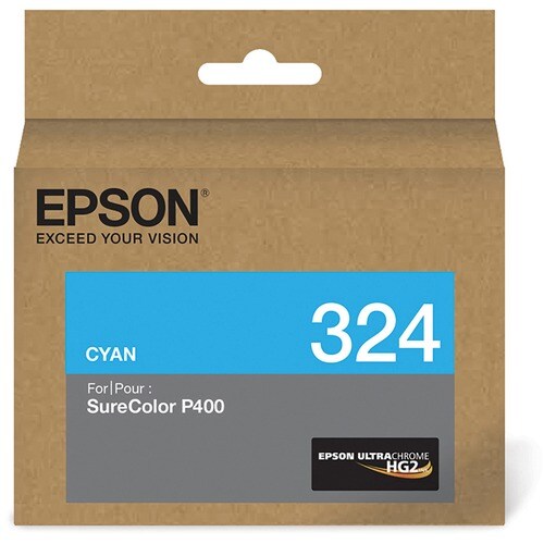 Cartouche d'encre jet d'encre d'origine Epson UltraChrome 324 - Cyan -
