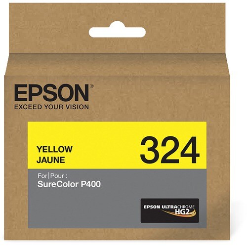 Cartouche d'encre jet d'encre d'origine Epson UltraChrome 324 - Jaune