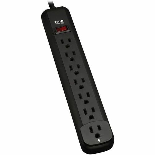 Tripp Lite by Eaton Power It! 7-Outlet Power Strip, 25 ft. Cord, Black