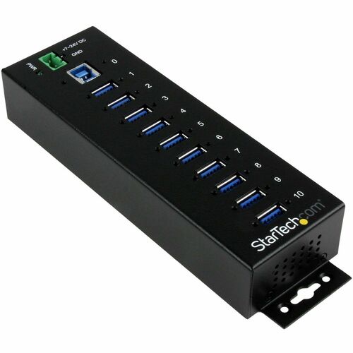 Hub USB 3.0 industriel 10 ports StarTech.com - Protection contre les décharges électrostatiques et les surtensions