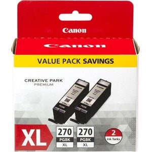 Cartucho de tinta de inyección de tinta original Canon PGI-270 XL - Pigmento negro