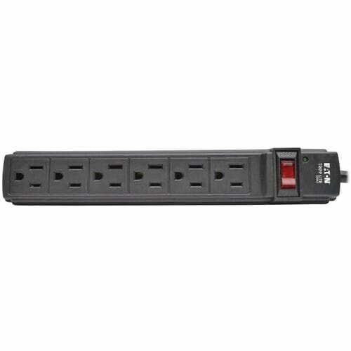 Multiprise Tripp Lite 6 prises NEMA 5-15R AC 6 pi cordon 5-15P noir