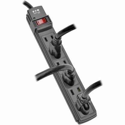 Multiprise Tripp Lite 6 prises NEMA 5-15R AC 6 pi cordon 5-15P noir