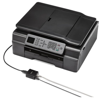 Serveur d'impression réseau LPR StarTech.com Ethernet 10/100 Mbit/s vers USB 2.0