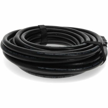 AddOn 10.67m (35.00ft) HDMI Male to Male Black Cable