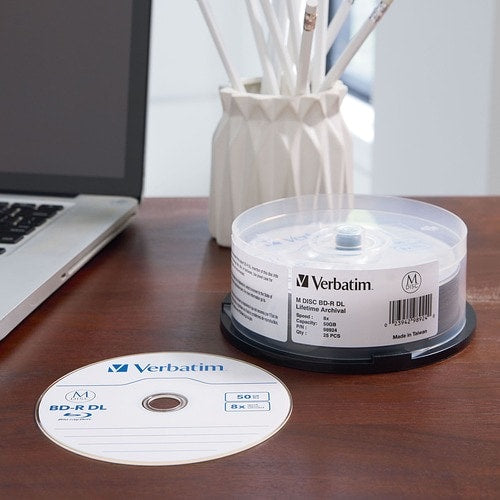 Support enregistrable Blu-ray Verbatim - BD-R DL - 8x - 50 Go - 2