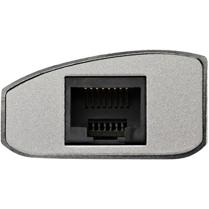 3PORT USB HUB WITH GIGABIT NETWORK ADAPTER SILVER USB 3 HUB