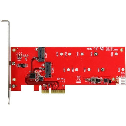 Carte contrôleur StarTech.com pour 2 SSD M.2 SATA (PCIe)