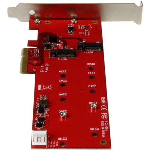 Carte contrôleur StarTech.com pour 2 SSD M.2 SATA (PCIe)