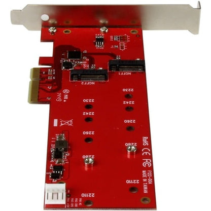 Carte contrôleur StarTech.com pour 2 SSD M.2 SATA (PCIe)